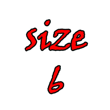Discontinued Colorado Blades Sz 6