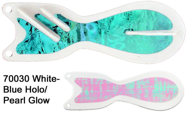 Spindoctor 8 Inch White- Blue/Gl