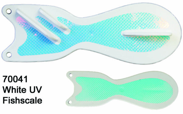Spindoctor 8 Inch Wht-UV Fishsca