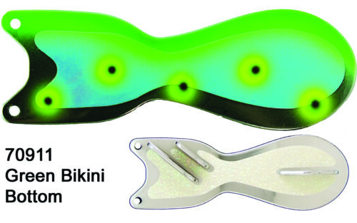 Spindoctor 10 Inch Green Bikini