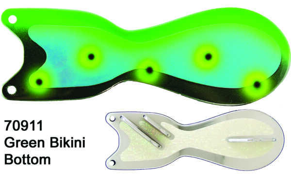 Spindoctor 10 Inch Green Bikini