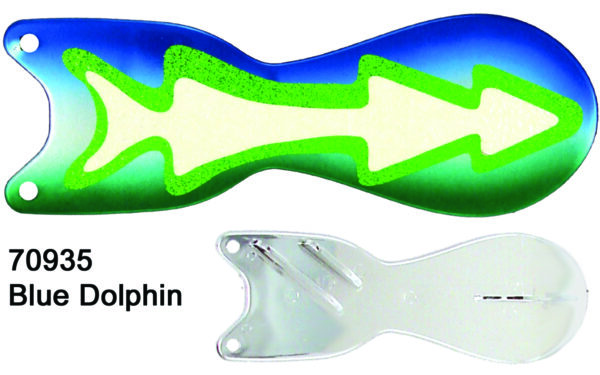 Spindoctor 8 Inch Blue Dolphin