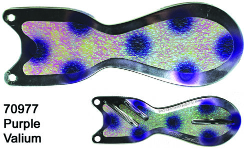 Spindoctor 8 Inch VQ Purple Dots