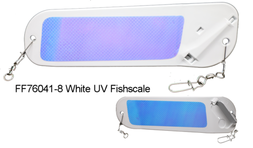 FFPaddle 8 - White-UV Fishscale