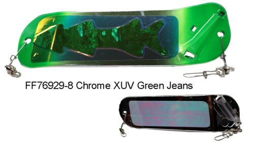 FFPaddle 8 - Chrome- XUV Green J