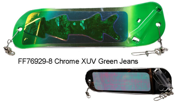 FFPaddle 8 - Chrome- XUV Green J