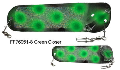 FFPaddle 8 - Chrome/UV Crush Gre