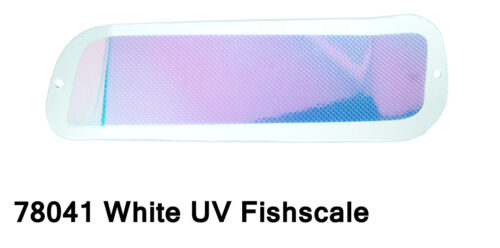 Paddle 11 - Wht UV Fishscale