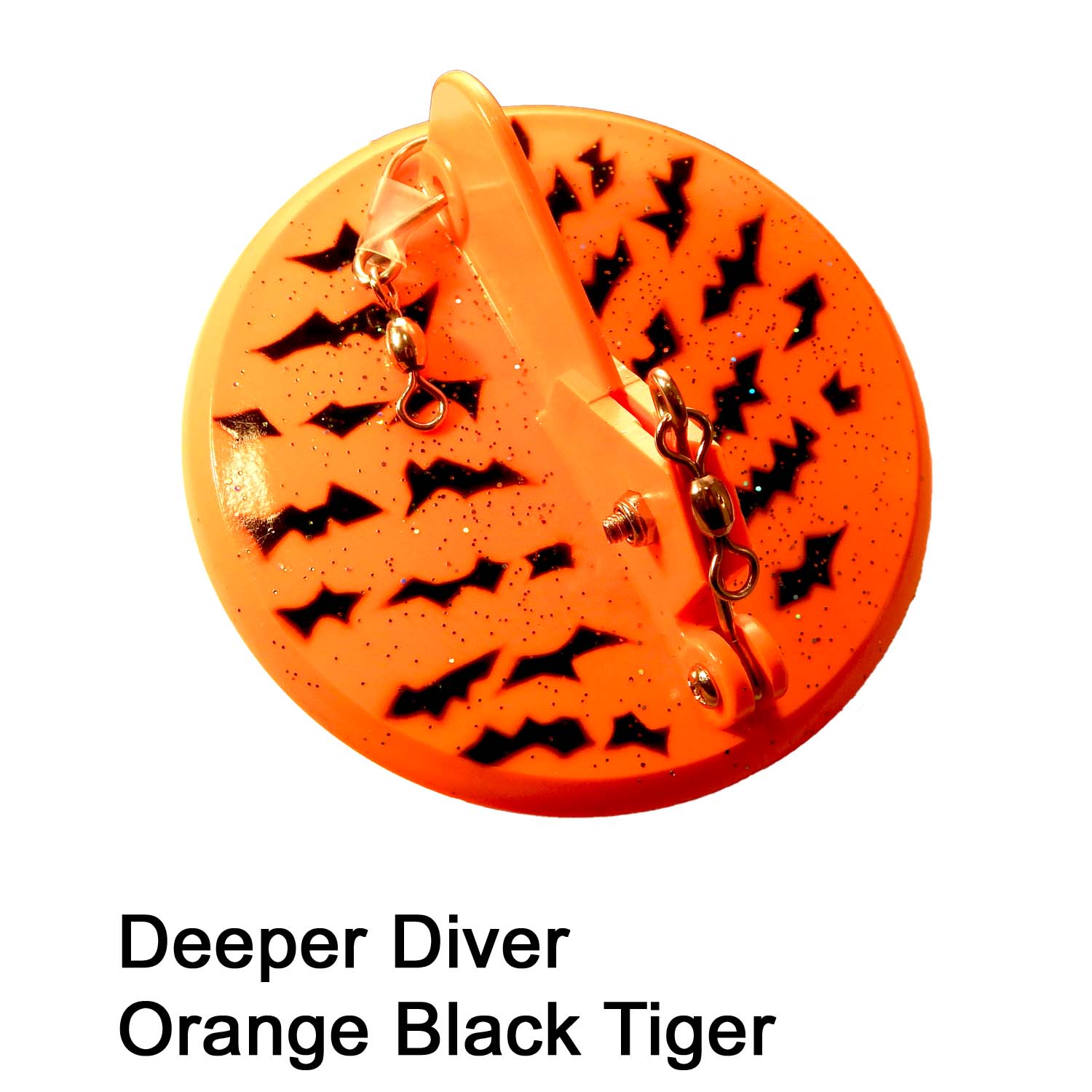 Deeper Diver 107mm Orange Black - Dreamweaver Lures