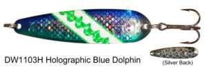 DW 1103H Holographic Blue Dolphi