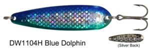 DW 1104H Holographic Blue Dolphi