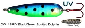 DW1435 UV Blue / Green Spotted D