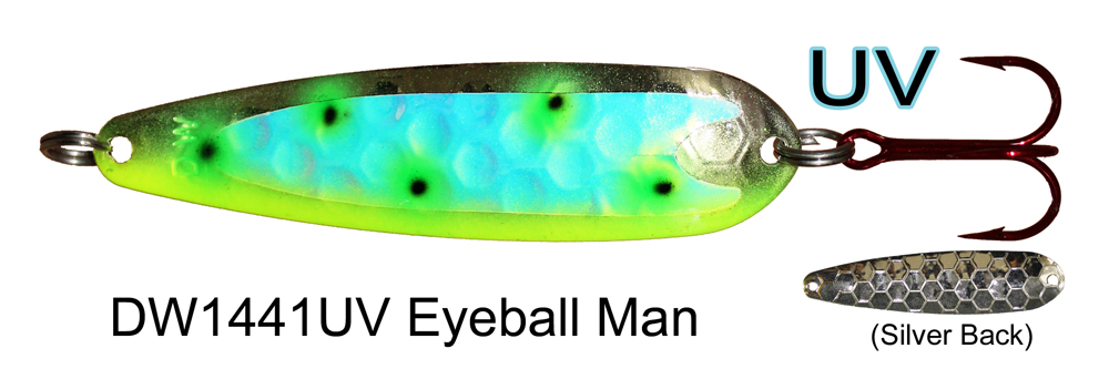 DW1441 UV Eyeball Man - Dreamweaver Lures