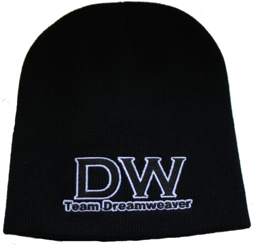 Knitted Black Hat
