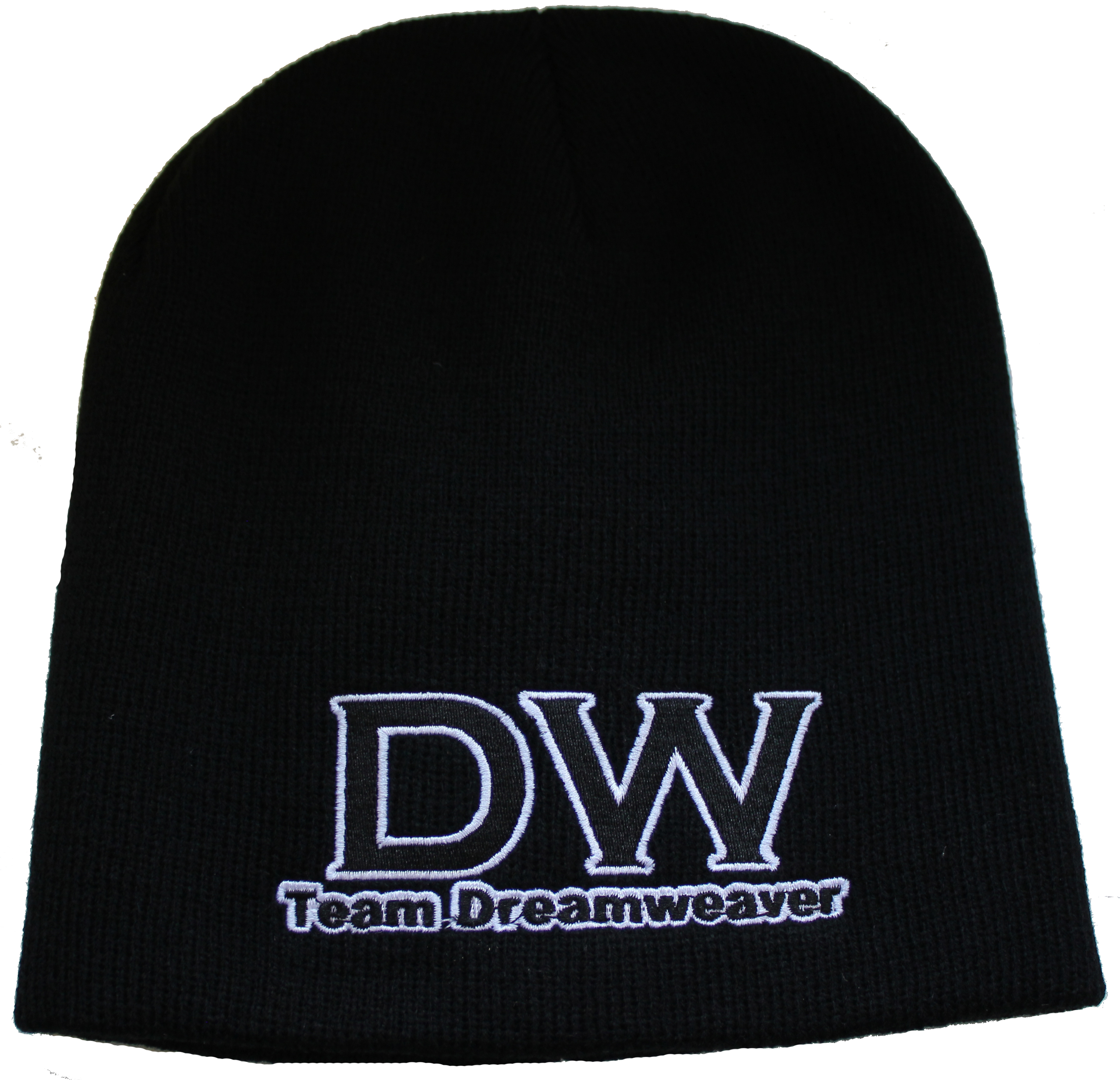 Knitted Black Hat