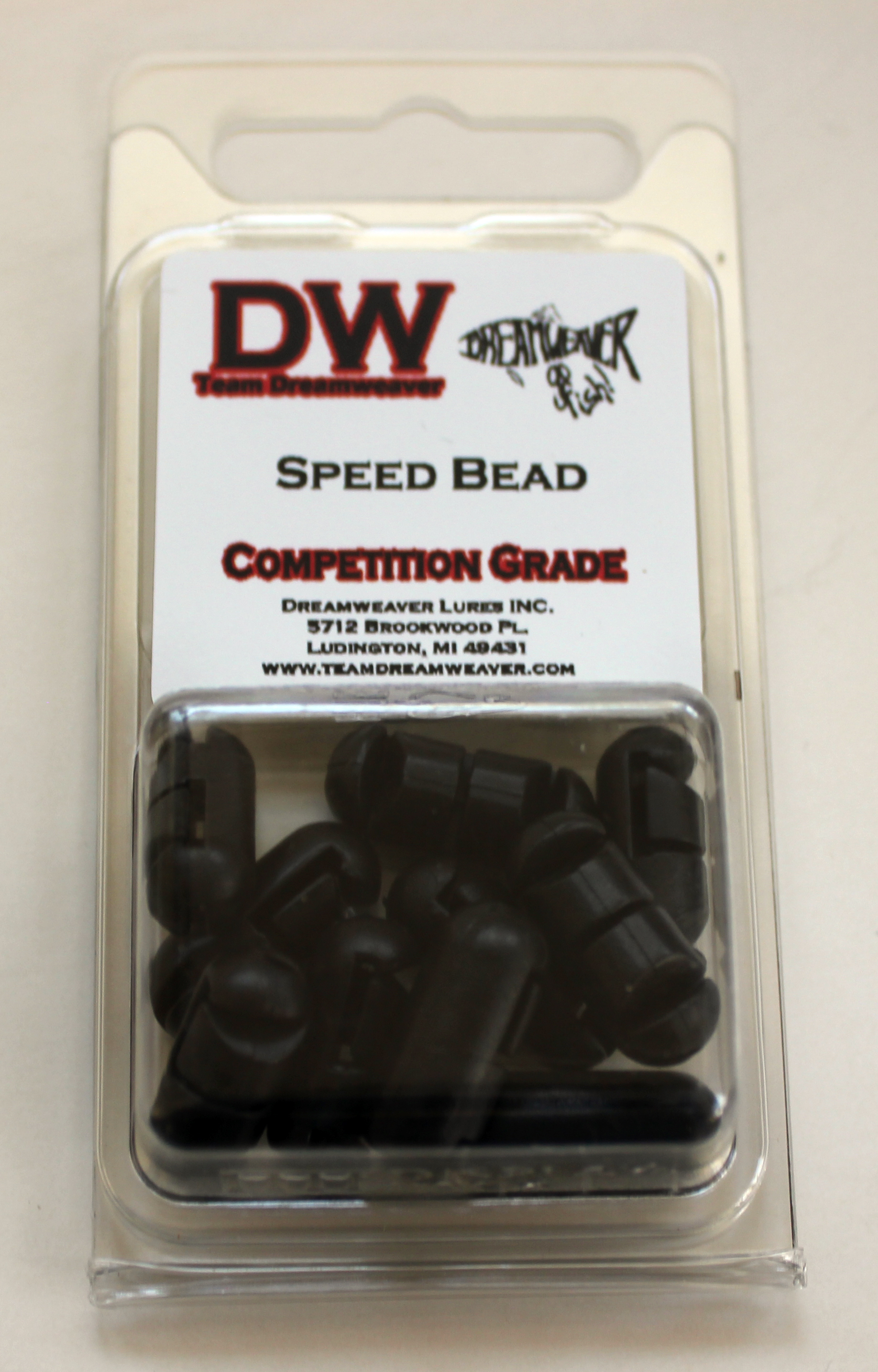 10 Pack Speed Bead Black