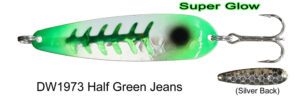 N23DW1973 Half Green Jeans