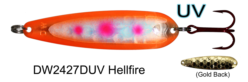 DW 2427DUV Hellfire Gold - Dreamweaver Lures