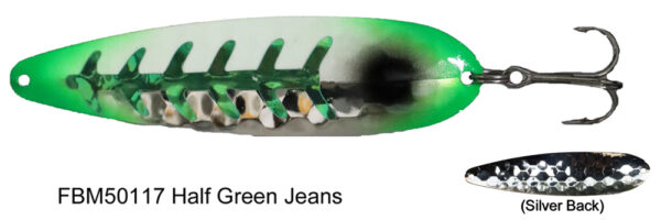 FBM50117 Half Green Jeans