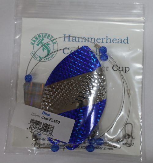 4/0 Blue / Silver Back