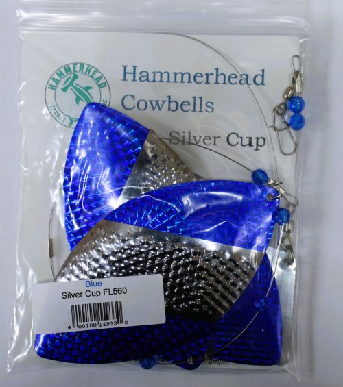 5/0 Blue / Silver Back