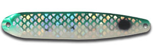FL109-C TEAL ALEWIFE COPPER FLUT