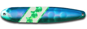 FL171N BLUE/GREEN DOLPHIN FLUTTE