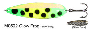 DW MAG M502 Glow Frog Silver Bel