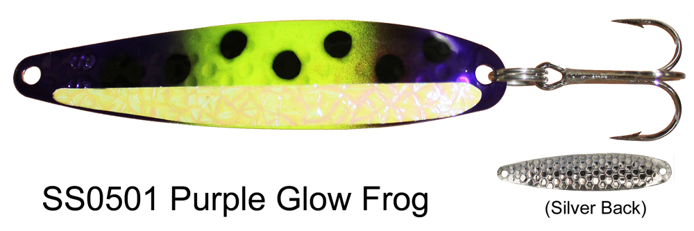 Super Slim SS501 Purple Glow Fro - Dreamweaver Lures