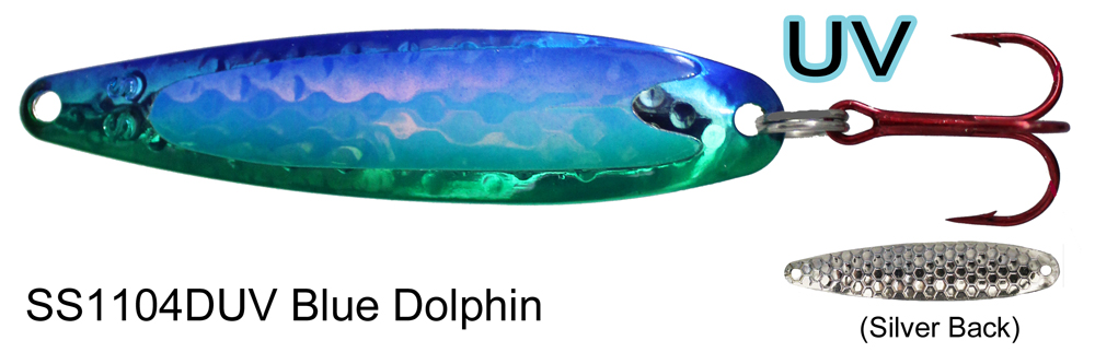 Super Slim SS1104DUV Blue Dolphi - Dreamweaver Lures