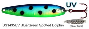 SS1435 UV Blue / Green Spotted D