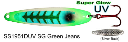SS1951DUV SG Green Jeans Dbl UV