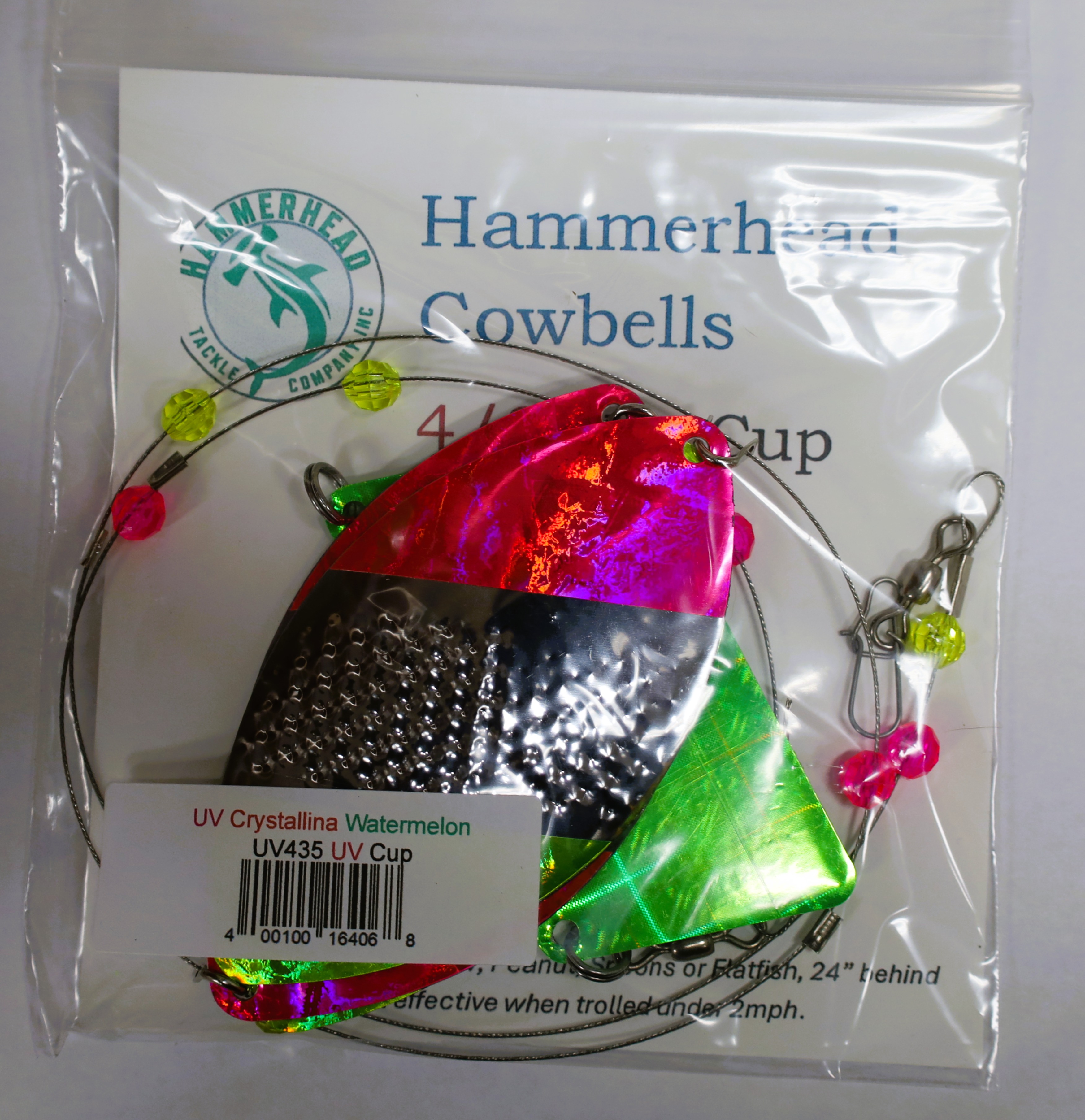 4/0 UV Crystallina Watermelon /